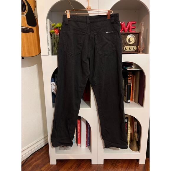 Versace Classic V2 Men's Vintage Gray Wool Dress Pant Italy 29x 28 Old Money 90s - Picture 3 of 11